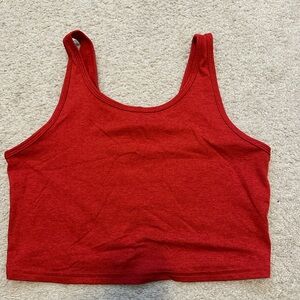 Fleo Vibrant Red Tank Top